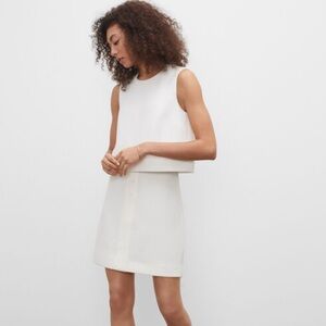 Club Monaco white skirt